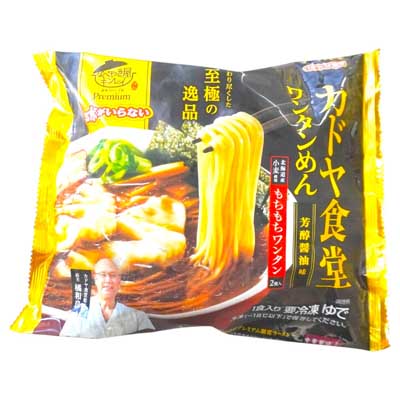 キンレイプレミアム　カドヤ食堂　ワンタンめん　1食入り