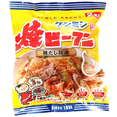 ケンミン　焼ビーフン鶏だし醤油　２食入り