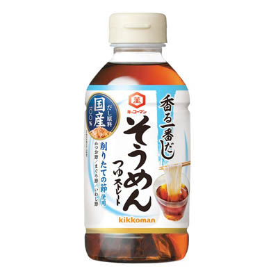 キッコーマン　香る一番だし　そうめんつゆストレート　300ｍｌ
