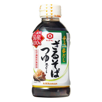 キッコーマン　香る一番だし　ざるそばつゆストレート　300ｍｌ