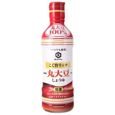 キッコーマン　こく旨リッチ丸大豆しょうゆ450ml