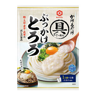 キッコーマン　ぐーめん　ぶっかけとろろ　1人前×2袋