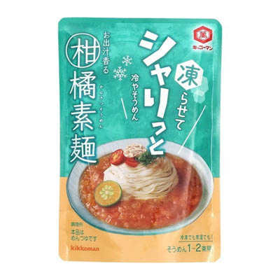キッコーマン　シャリっと冷やそうめん　お出汁香る柑橘素麺　１５０ｇ
