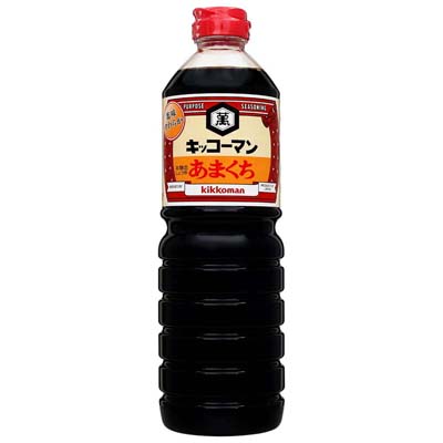 キッコ－マン　あまくちしょうゆ１Ｌ