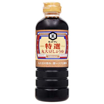 キッコーマン　特選丸大豆しょうゆ500ml