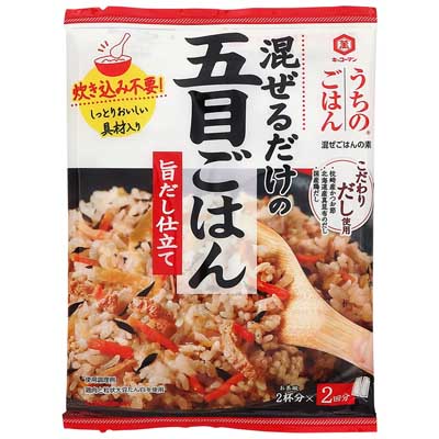 キッコーマン うちのごはん  五目ごはん 旨だし仕立て 2杯分×2回分