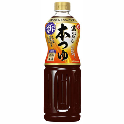 キッコーマン　濃いだし本つゆ１Ｌ
