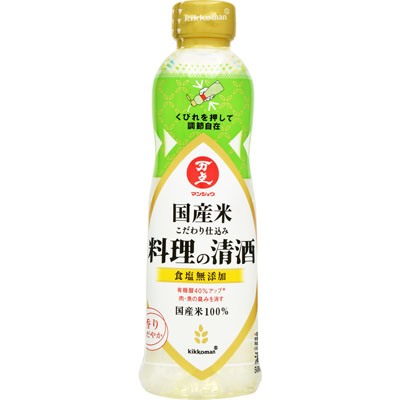 キッコーマン　万上国産米料理の清酒５００ｍｌ