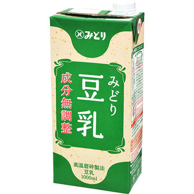 九州乳業 みどり 豆乳 成分無調整 1000ml