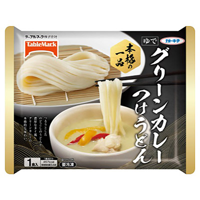 テーブルマーク　グリーンカレーつけうどん