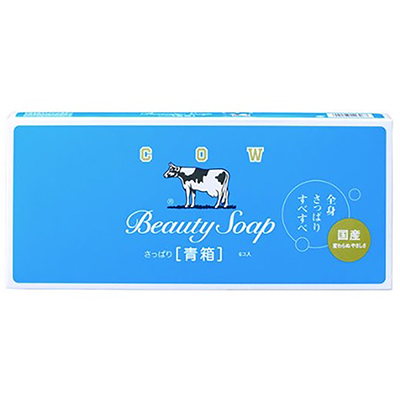 カウブランド　ビューティソープ　さっぱり青箱　６個入