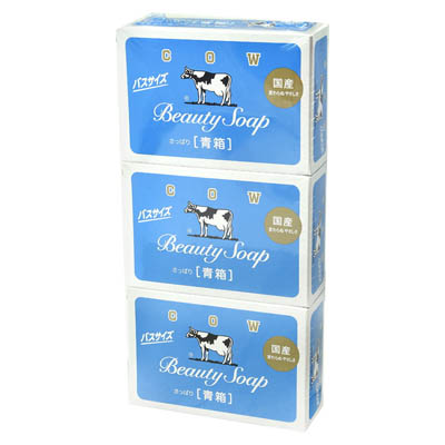 カウブランド　ビューティソープ　さっぱり青箱　3個入