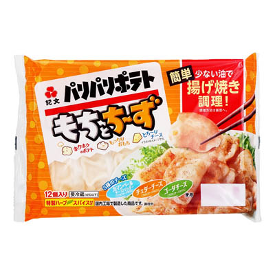 紀文　パリパリポテトもちとちーず　12個
