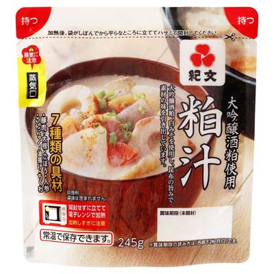 紀文　大吟醸酒粕使用粕汁　２４５ｇ