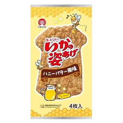 合食 いかの姿あげハニーバター風味 4枚入