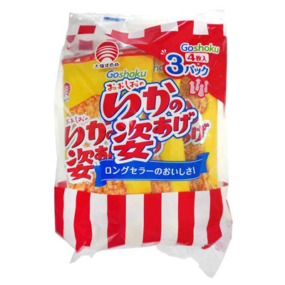 合食 いかの姿あげ 4枚入×3パック