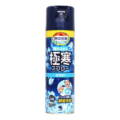 小林製薬　熱中対策　服の上から極寒スプレー　無香料　330ｍｌ