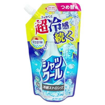 小林製薬 熱中対策 シャツクール 冷感ストロング つめ替用 250ml