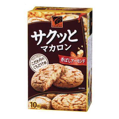 カバヤ食品サクッとマカロン10枚