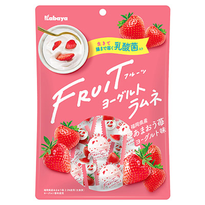 カバヤ FRUITヨーグルトラムネ 58g