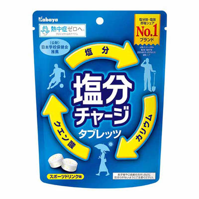 カバヤ　塩分チャージタブレッツ　81ｇ