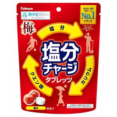 カバヤ　塩分チャージタブレッツ　梅味　81ｇ