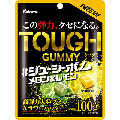 カバヤ タフグミ メロン&レモン 100g