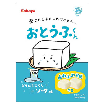 カバヤ食品　おとうふくん　ソーダ味　38ｇ
