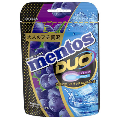クラシエ メントスDUO グレープ&ソーダ 45g