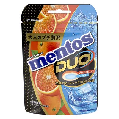 クラシエ メントスDUO ブラッドオレンジ&ソーダ 45g