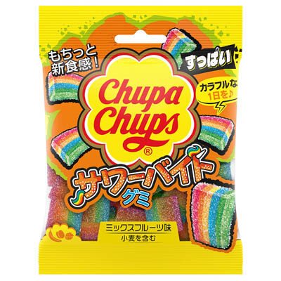 クラシエ チュッパチャプス サワーバイトグミ 55g
