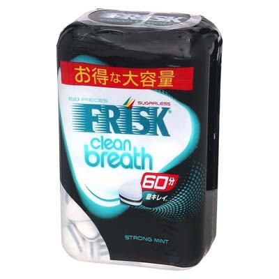 フリスク　クリーンブレス　ストロングミント　ボトル　105ｇ
