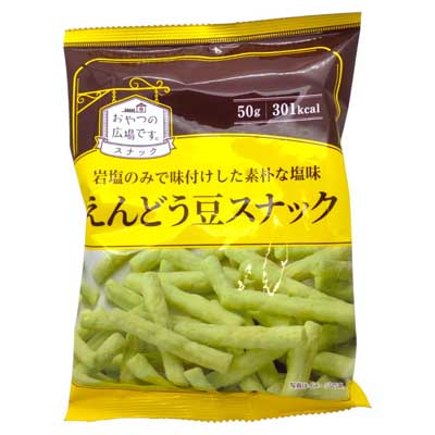 おやつの広場です。　えんどう豆スナック　50g