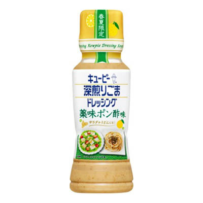 キユーピー　深煎りごまドレッシング 薬味ポン酢味　１８０ｍｌ