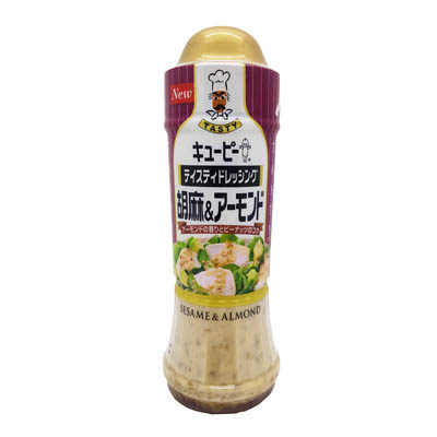 キユーピー テイスティドレッシング 胡麻&アーモンド 210ml