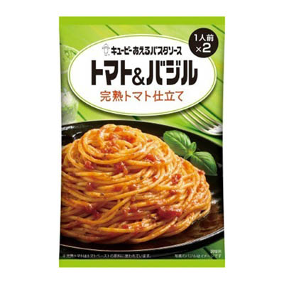 キユーピー　あえるパスタソース　トマト＆バジル完熟トマト仕立て　６５ｇ×２