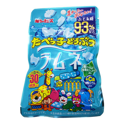 ギンビス たべっ子どうぶつラムネ 38g
