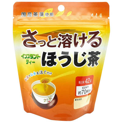 寿老園　さっと溶けるほうじ茶　４２ｇ
