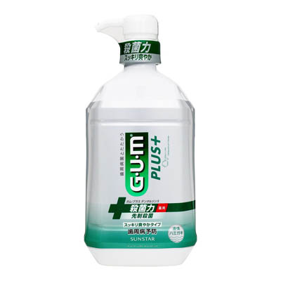 ガム　プラス　デンタルリンス　スッキリ爽やかタイプ　900ml