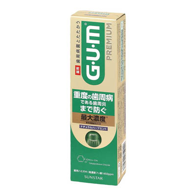 ＧＵＭ　プレミアム　デンタルペースト　ナチュラルハーブミント　８５ｇ