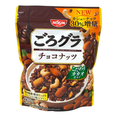 日清シスコ　ごろグラ　チョコナッツ　280ｇ