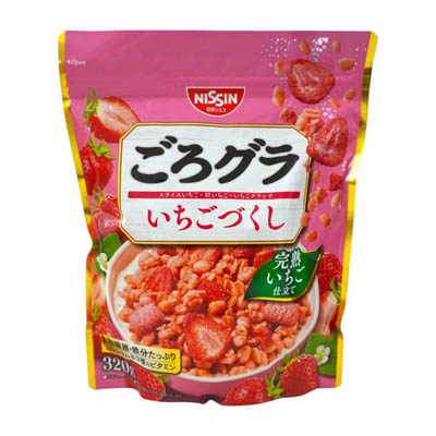 日清シスコ　ごろグラ　いちごづくし　320ｇ