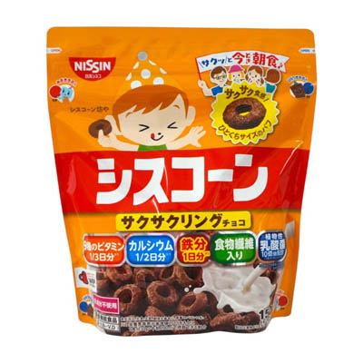 日清シスコ　シスコーン　サクサクリングチョコ　150ｇ