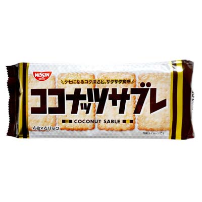 シスコ ココナッツサブレ 4枚×4パック