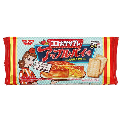 シスコ　ココナッツサブレ　アップルパイ味　4枚×4パック