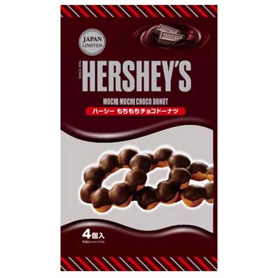 三菱食品 ハーシー もちもちチョコドーナツ 4個入