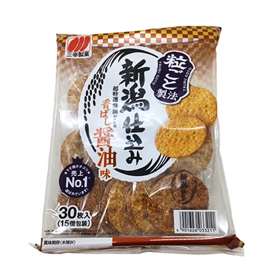 三幸 新潟仕込み 香ばし醤油味 30枚