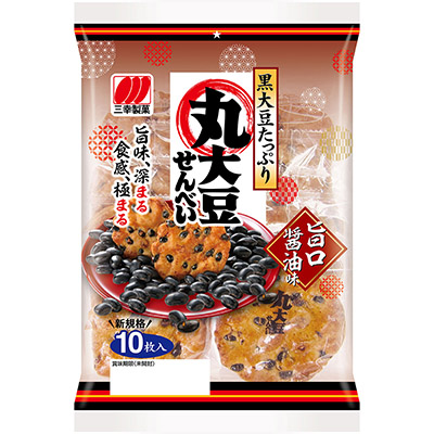 三幸製菓 丸大豆せんべい 10枚入