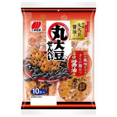 三幸 丸大豆せんべい 10枚