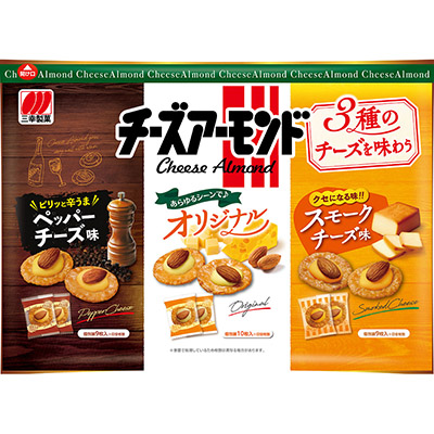三幸製菓 3種のチーズを味わう チーズアーモンド 89g